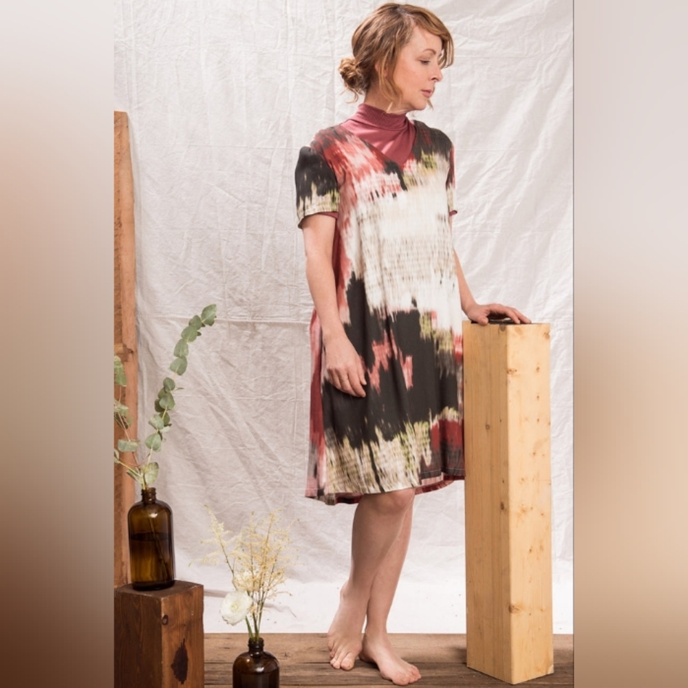 JENNIFER GLASGOW Tulsi Print Dress M